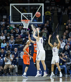 Syracuse never stood a chance, especially when UConn's spot-up shooter had a historic night.